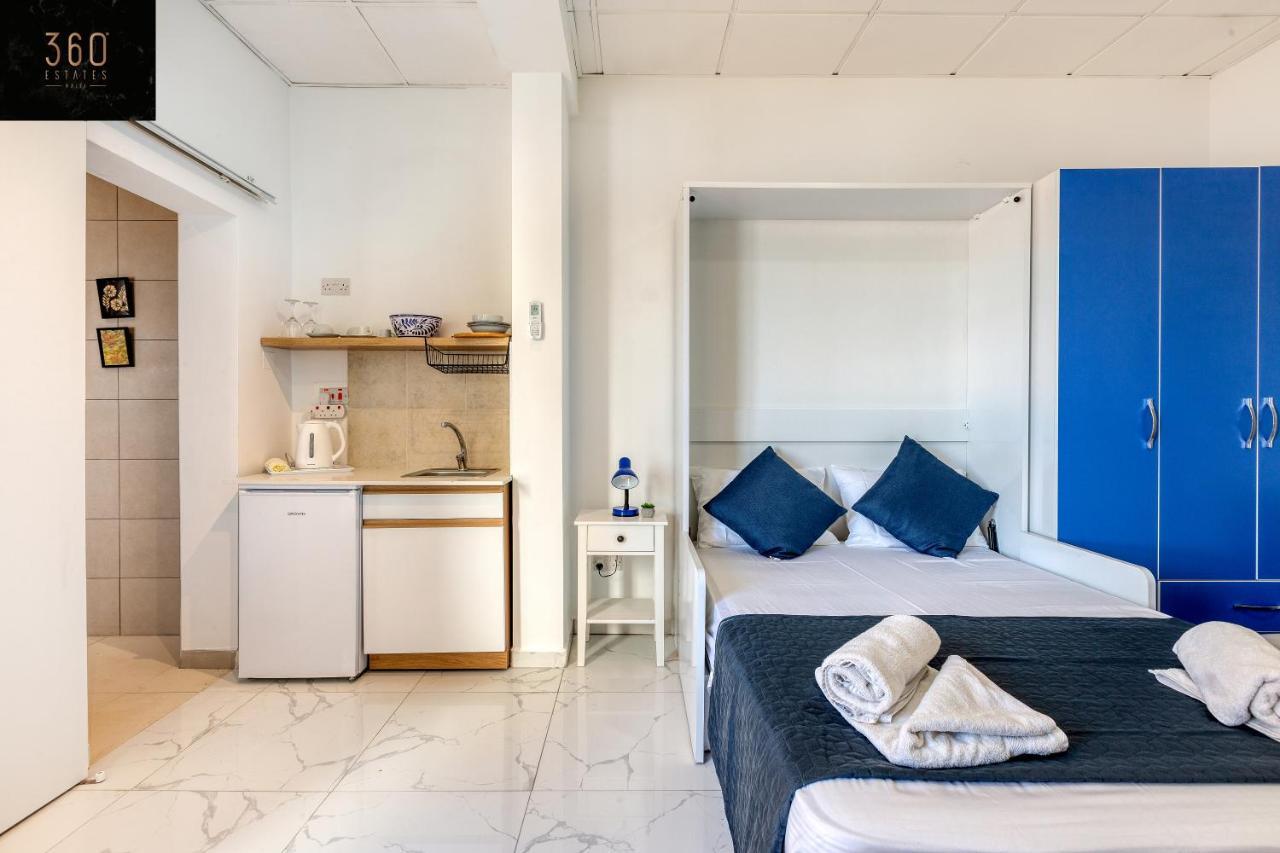 The Sliema Studio Stay By 360 Estates Exteriör bild