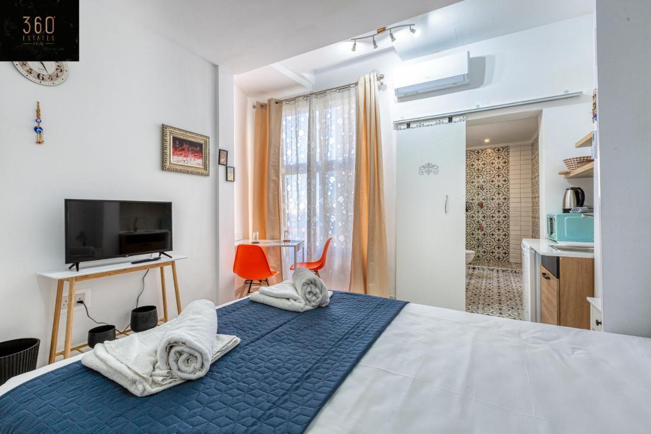 The Sliema Studio Stay By 360 Estates Exteriör bild